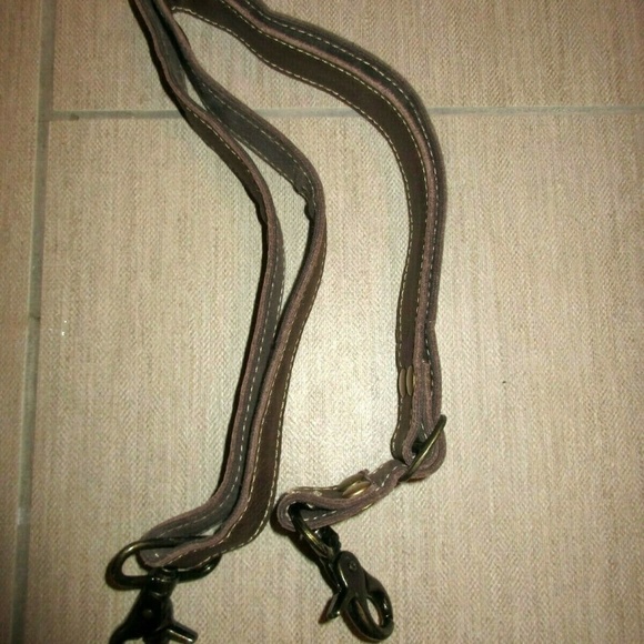 Myra Bag Accessories Myra Bag Replacement Strap Dark Brown Wide